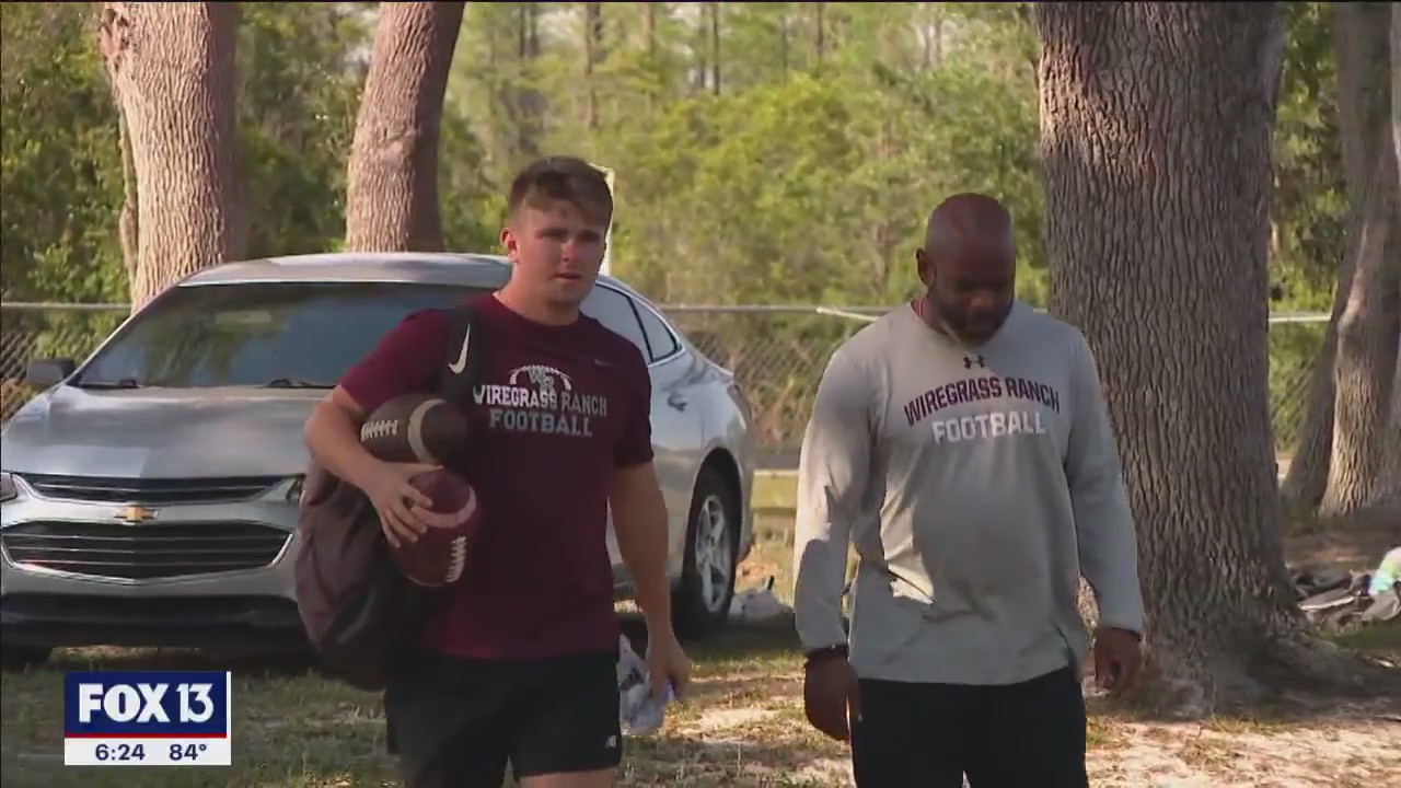High school football player to play senior year at Wiregrass Ranch