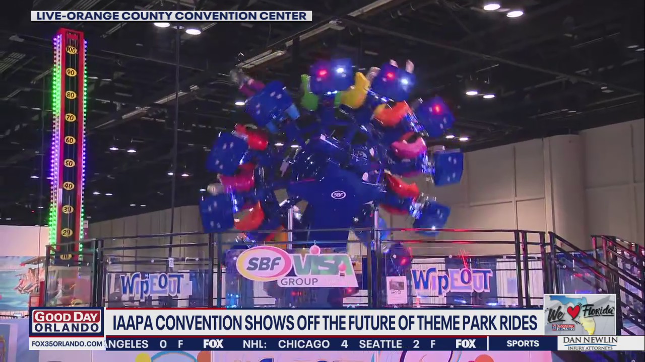 IAAPA Convention shows off the future of theme park rides