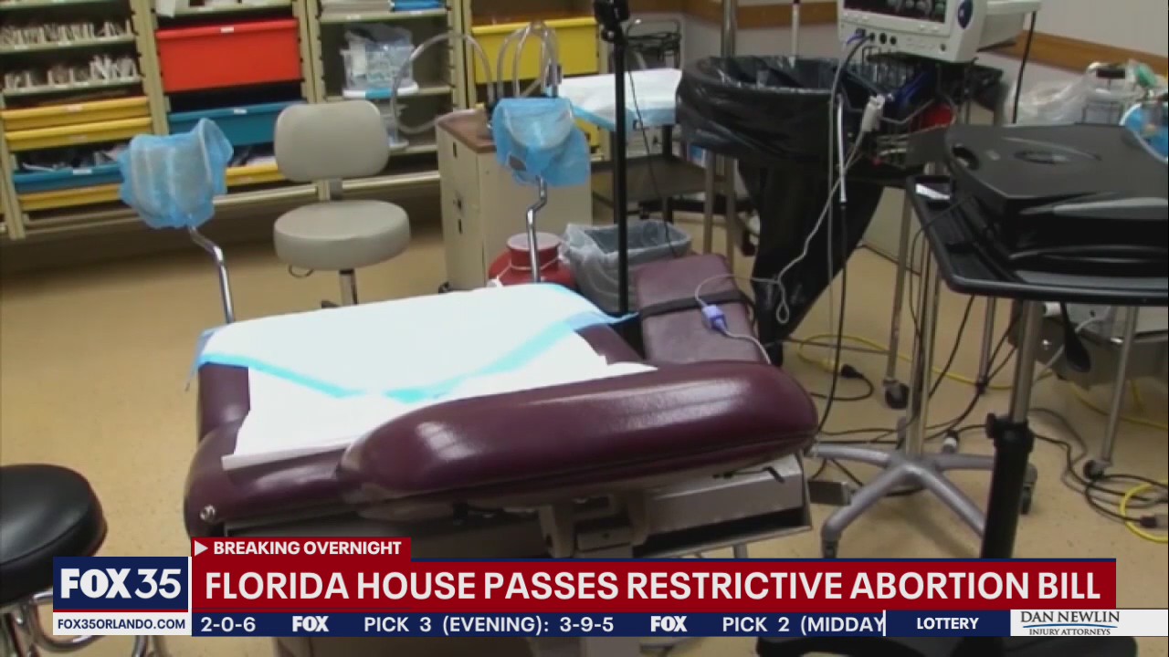 Florida House passes restrictive abortion bill