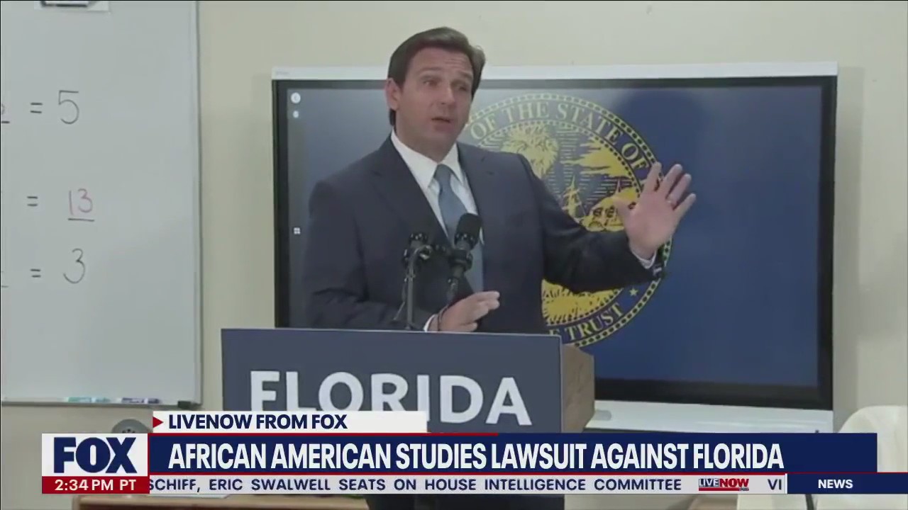 Florida's Ron DeSantis sued after rejecting AP African American studies | LiveNOW from FOX