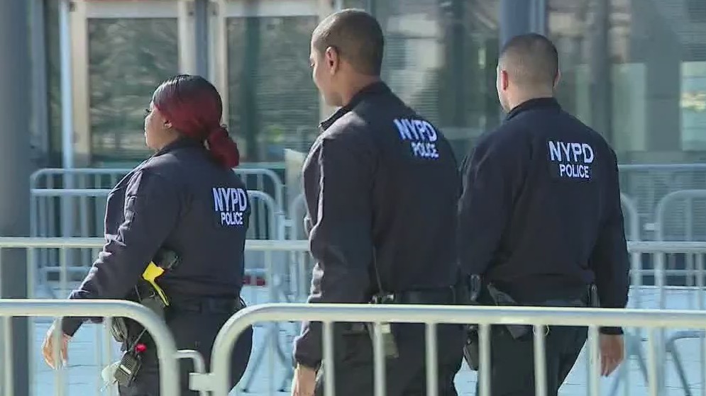 NYPD detectives in uniform