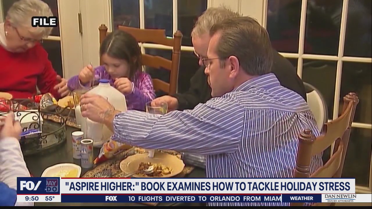'Aspire Higher' book examines how to tackle holiday stress