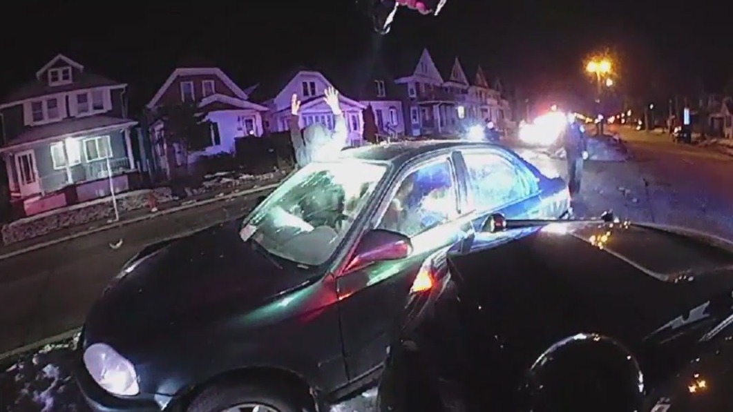 Greenfield police chase, dashcam shows PIT maneuver