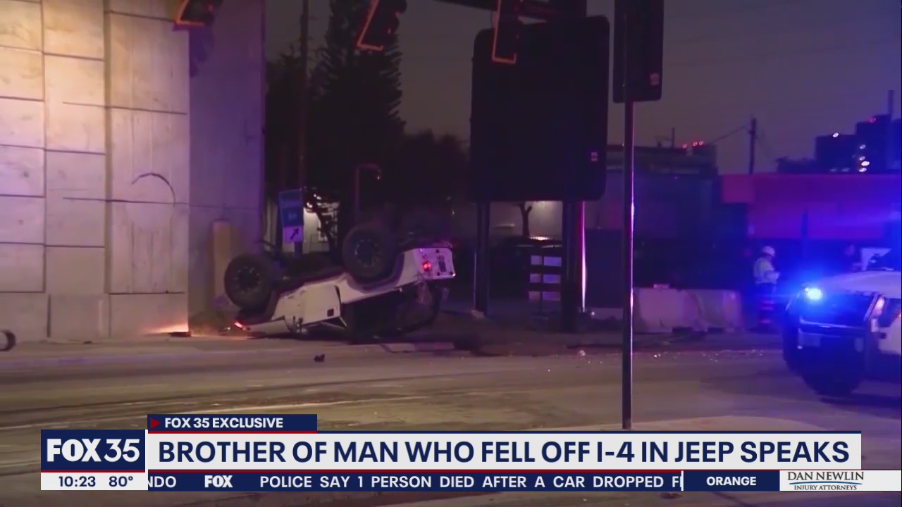 Brother of victim in 2021 crash calls for taller guardrails on I-4