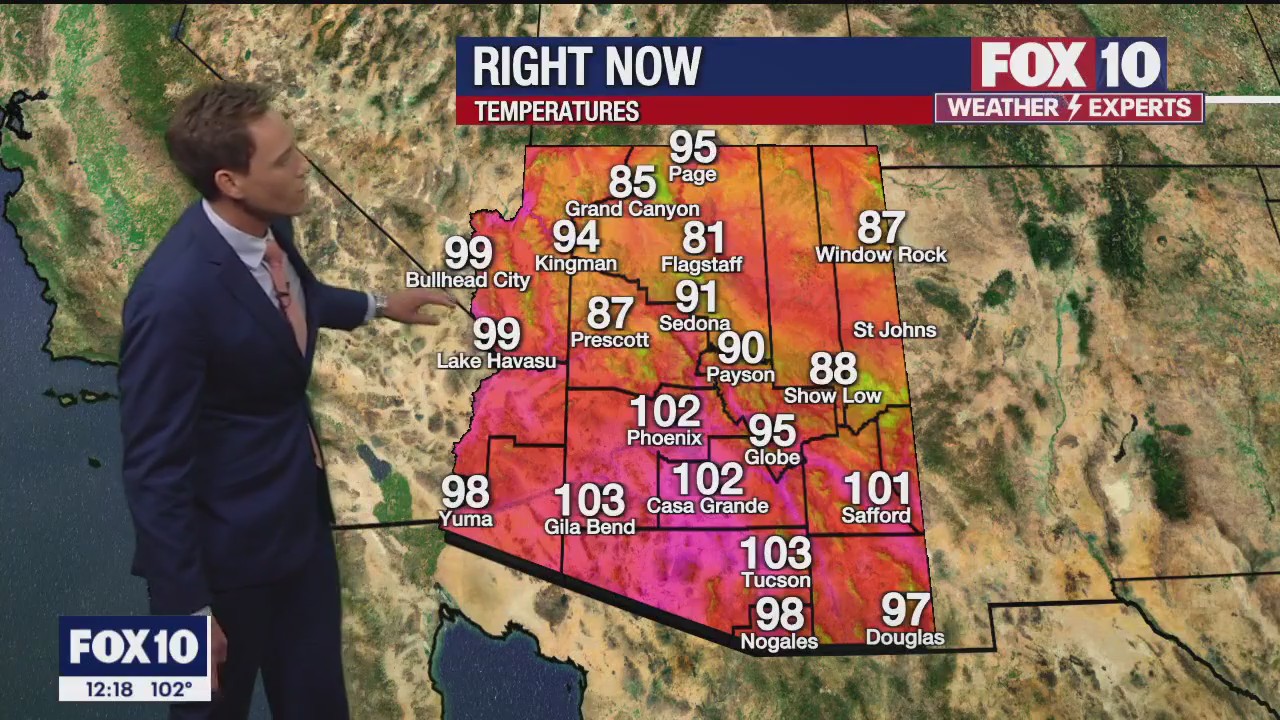 Noon Weather Forecast - 7/7/23