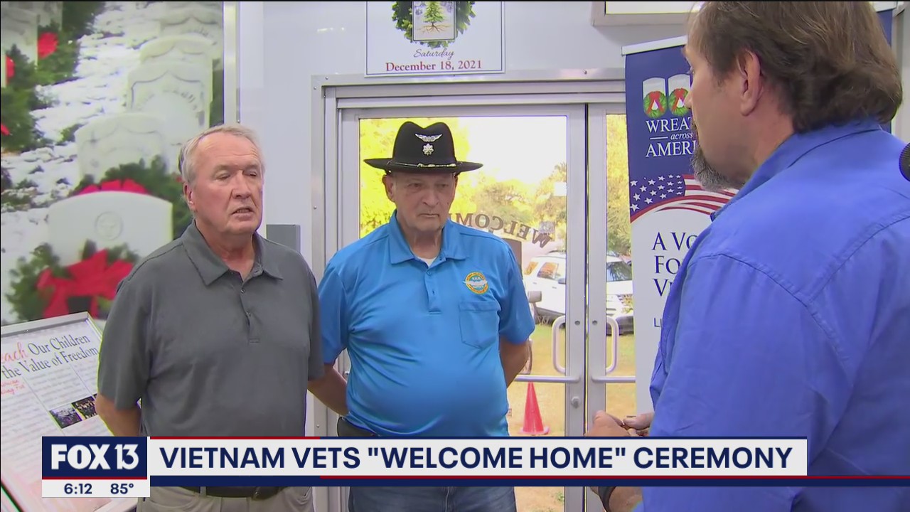 Veterans get belated honor in Welcome Home ceremony