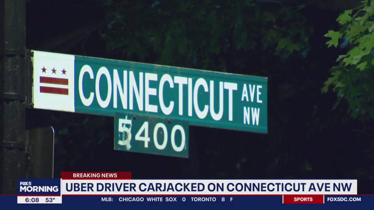 Uber driver carjacked in northwest DC