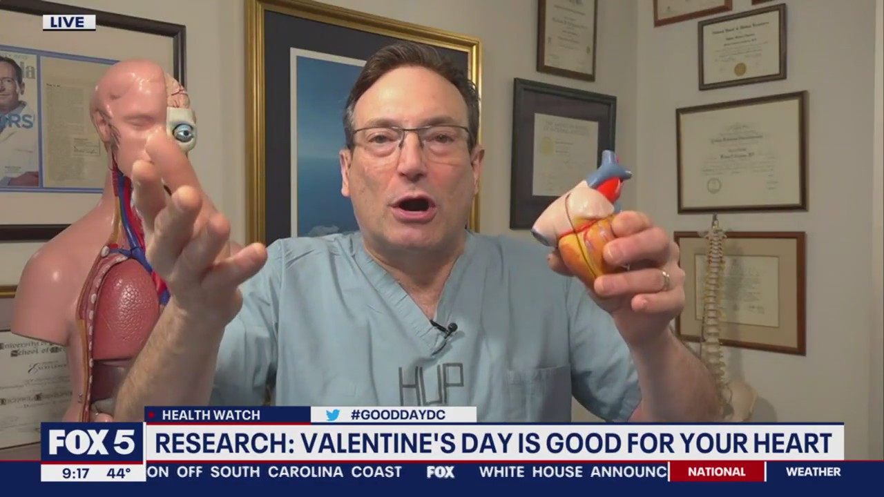 Valentine's Day is good for your heart