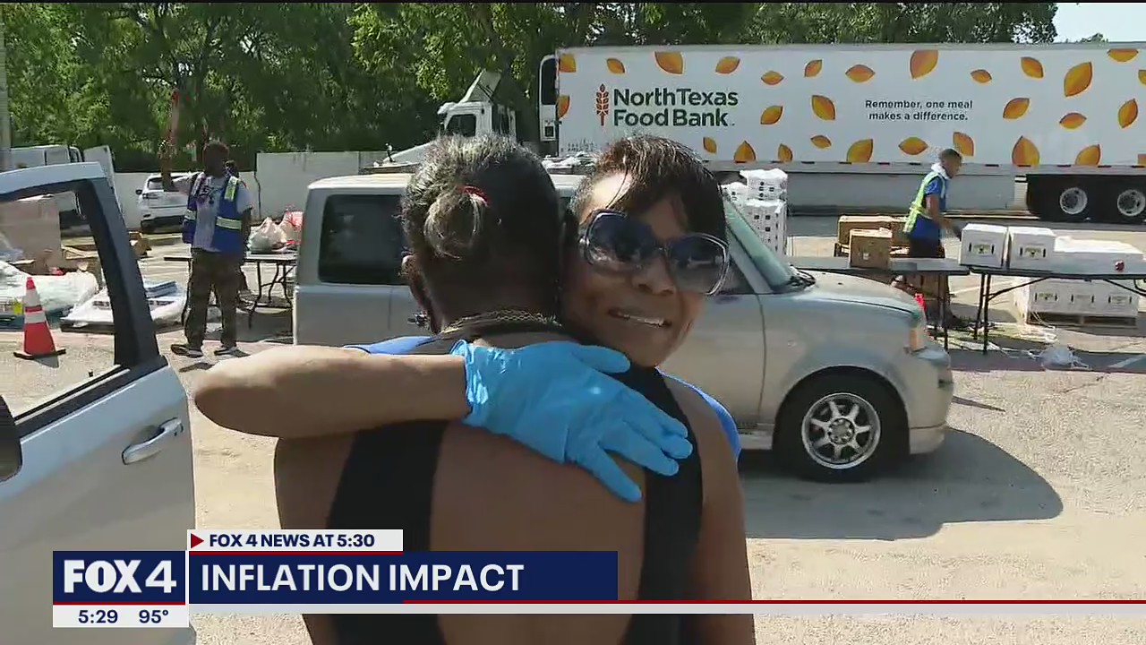 300 North Texas families receive gas, groceries & baby formula at distribution event