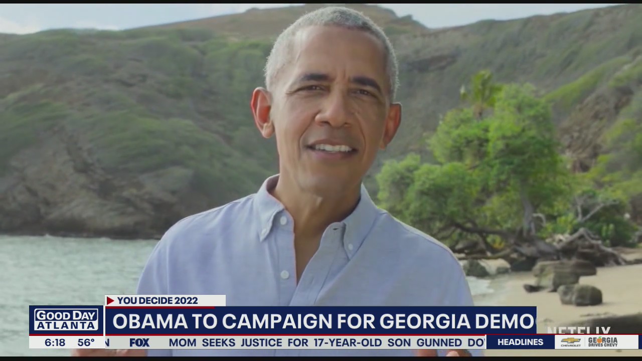 Obama to campaign for Georgia Democrats at Atlanta rally