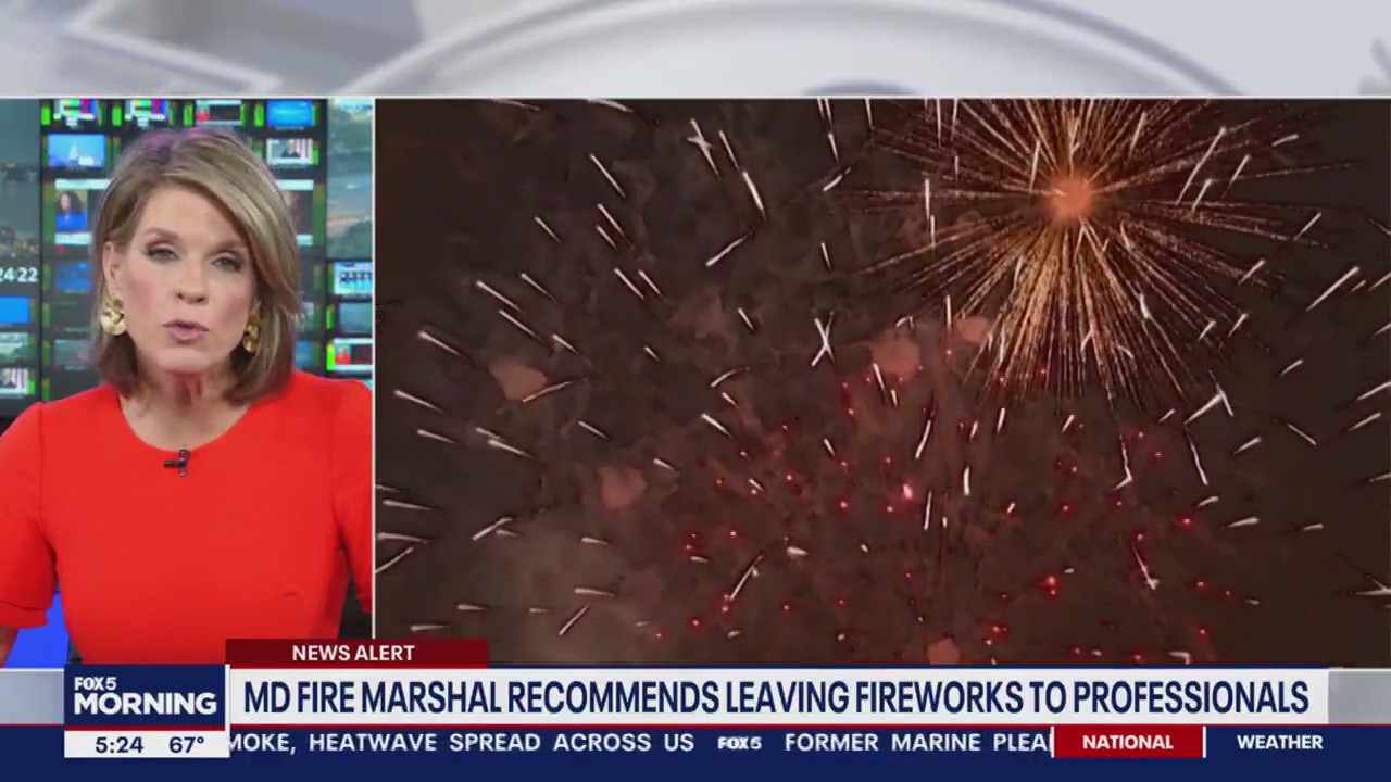 Officials say to leave fireworks to the professionals
