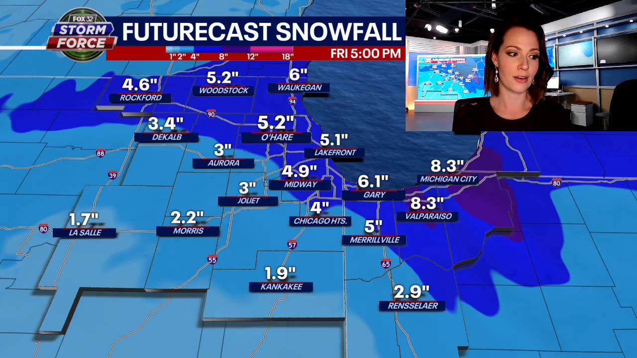 Multiple rounds of snow will lead to slick commutes