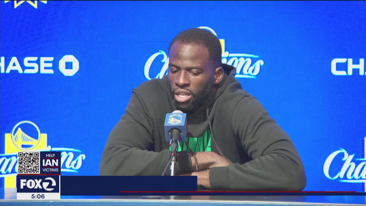 Draymond Green back at practice after punching teammate last week