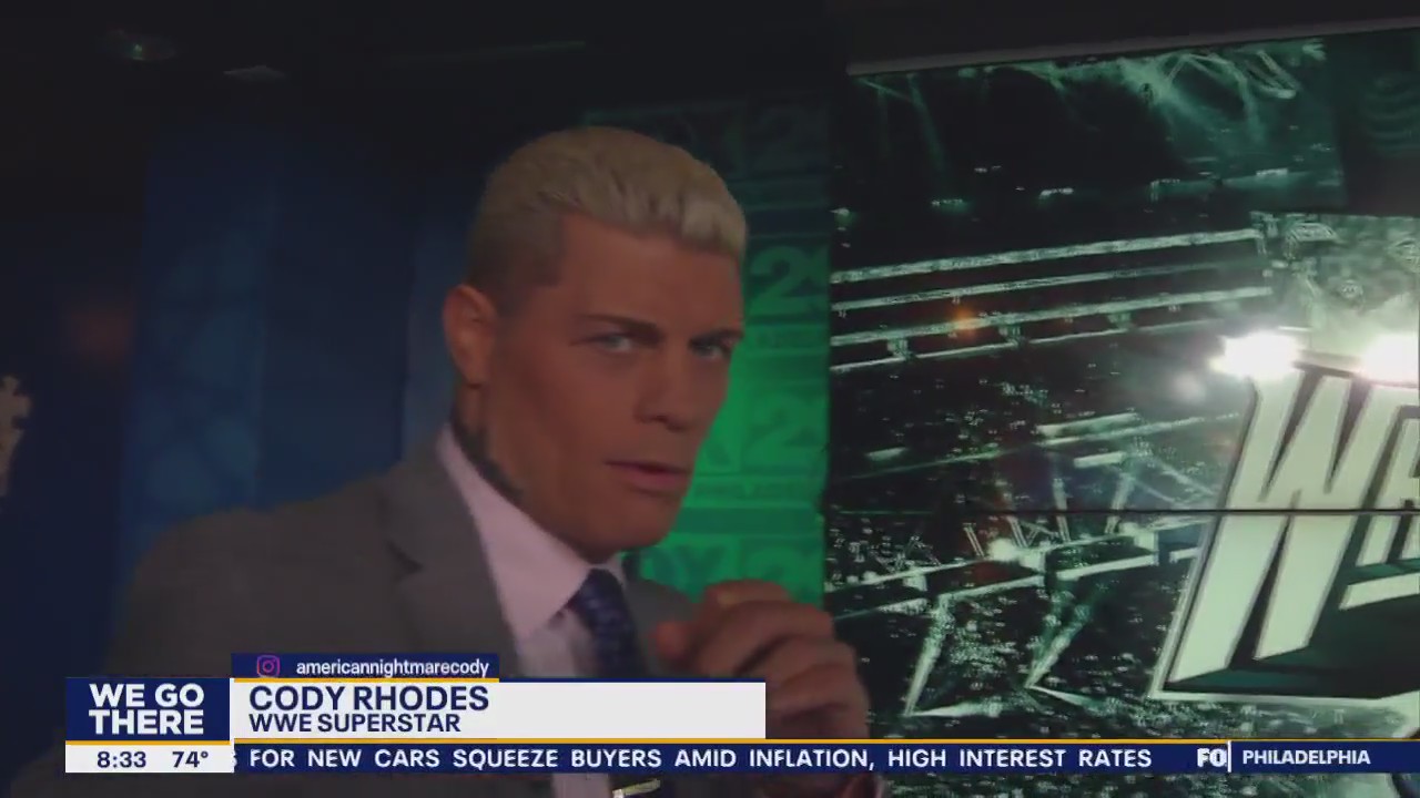 WWE star Cody Rhodes has Philly in his corner