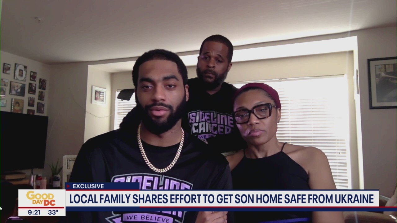 Former GWU basketball player speaks with FOX 5 about his escape from Ukraine