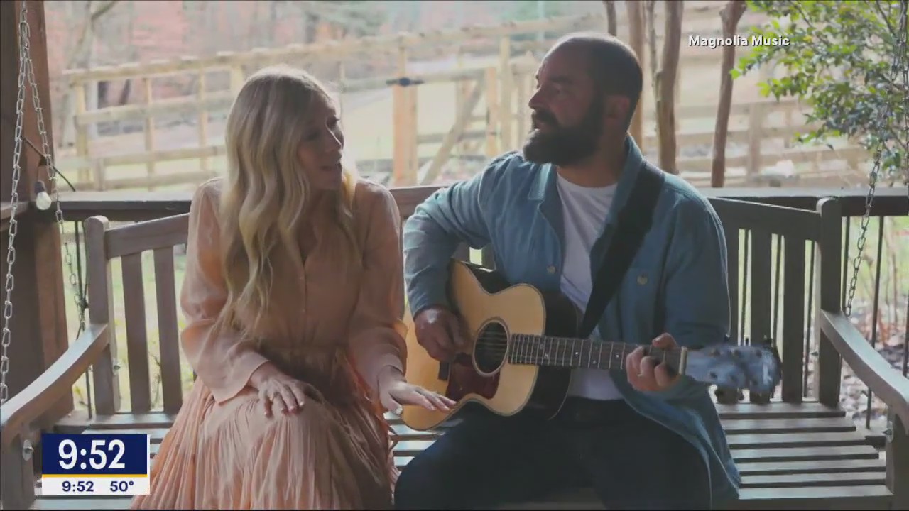 Drew Holcomb talks about touring with his wife, family life