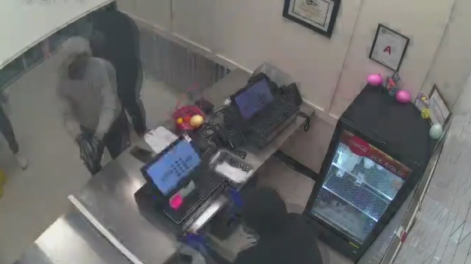 Caught on camera: Kyle police looking for armed robbers at Mr. Gatti's Pizza