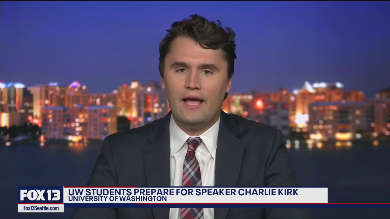 UW students prepare for speaker Charlie Kirk
