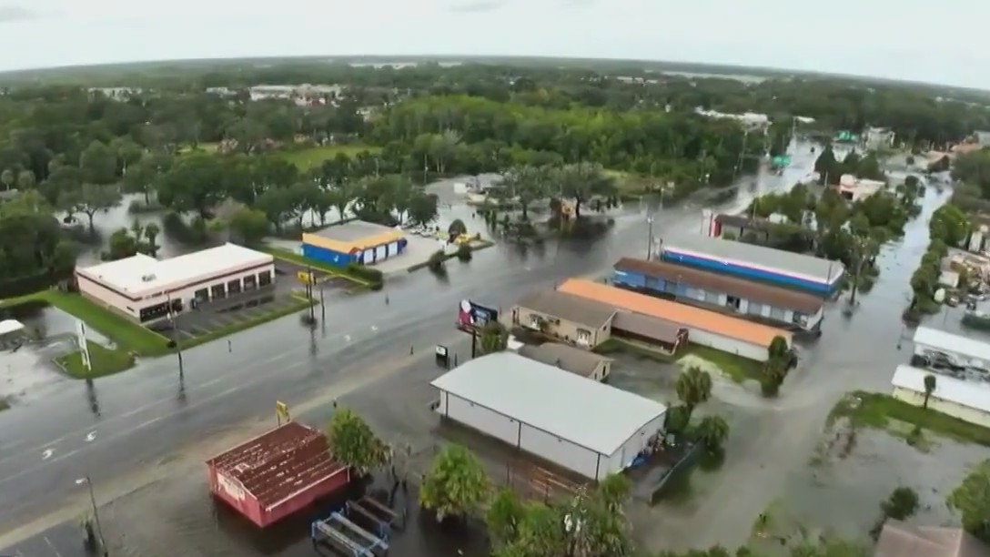 DeSantis tours Idalia damage in Big Bend area