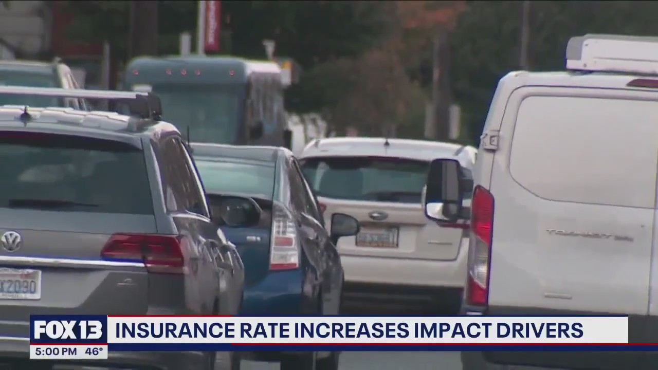 Car insurances rates cost Washington drivers 18% more over the last 2 years