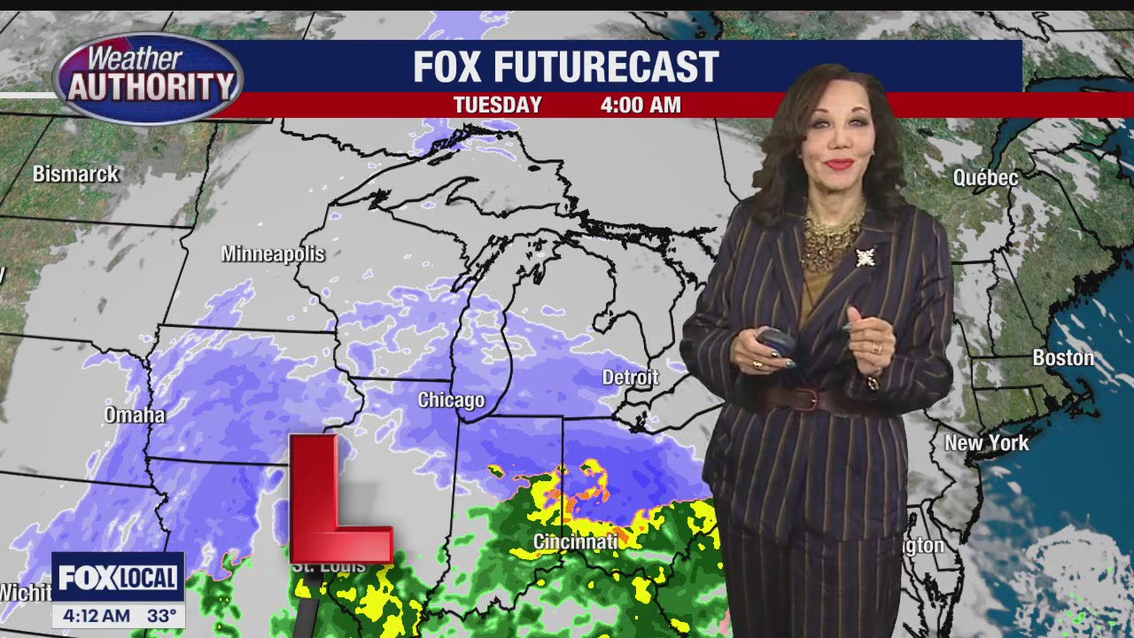 Tuesday Snow & Rain