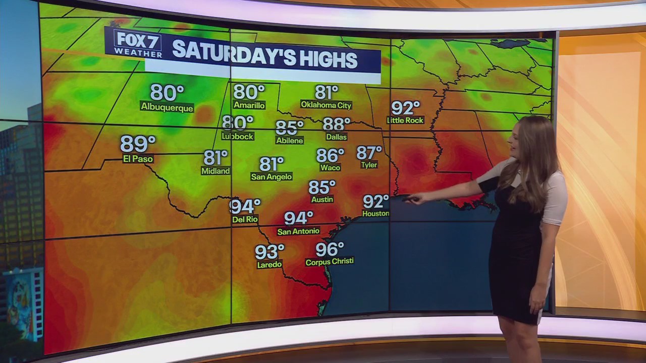 Austin weather: Warmer days ahead after rain