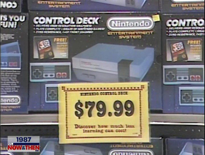 1987: The original Nintendo sticker shock