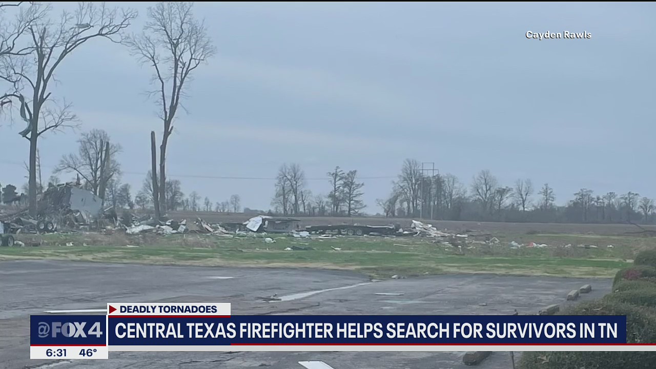 Texan on hunting trip in Tennessee helped search for survivors following tornado