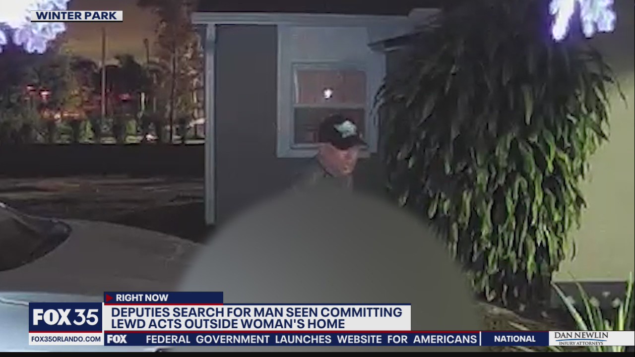 Ring camera captures man exposing self outside Winter Park home, deputies say