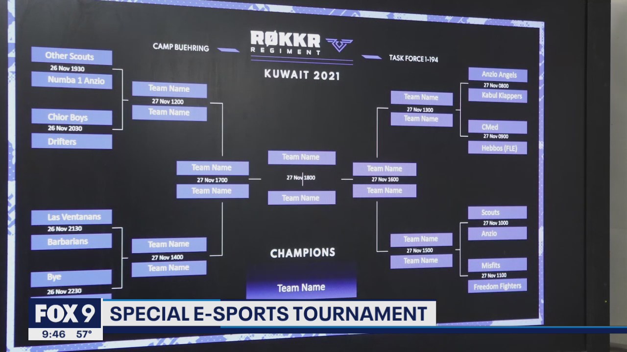Veterans take part in Warzone tournament hosted by Minnesota ROKKR