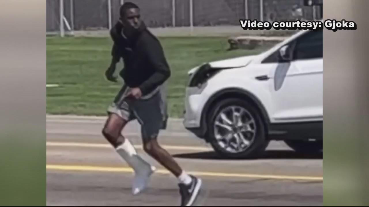 Inkster police hunt for cast-wearing man wanted for shooting at woman and daughter