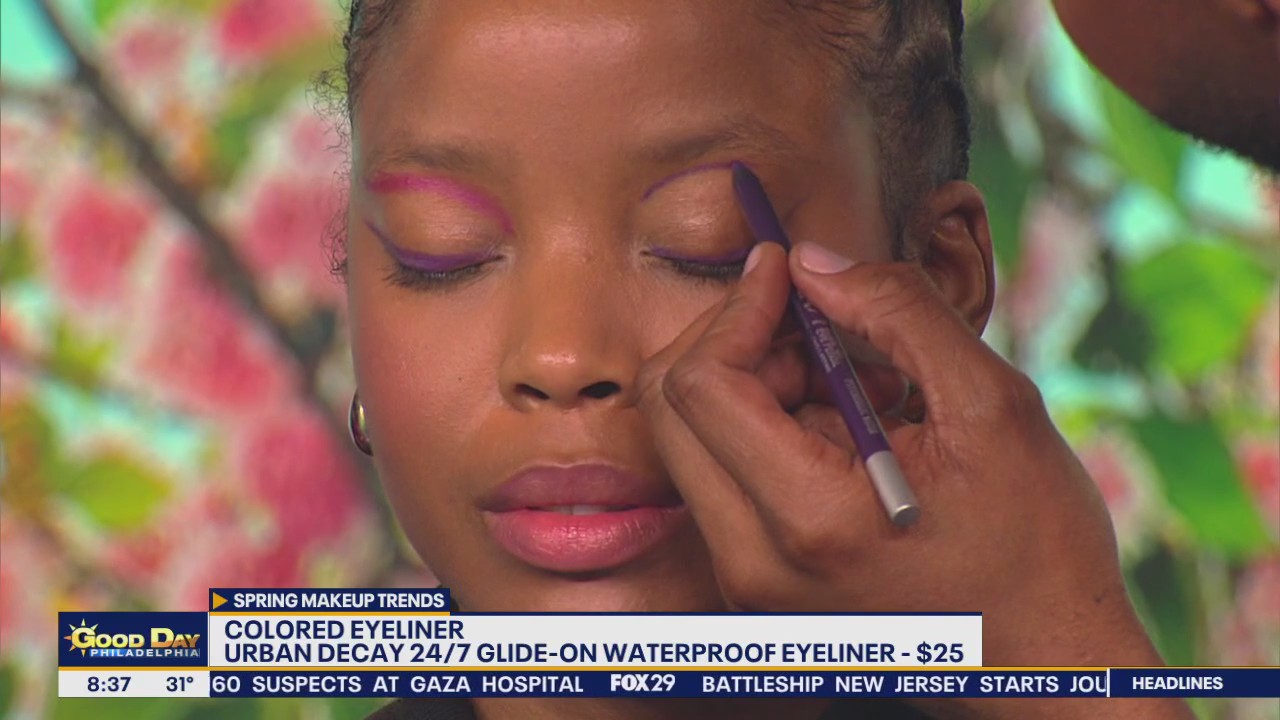 Celebrity make-up artist shares spring make-up trends
