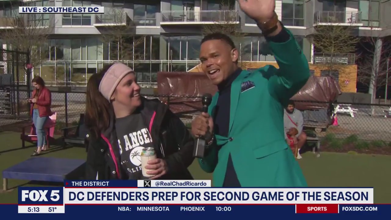 Beer snake happy dance?! Defenders prep for second game of season