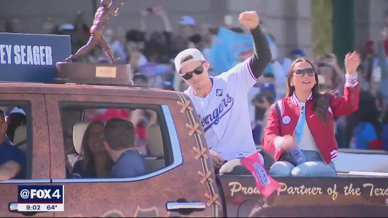 Rangers fans celebrate franchise's first championship