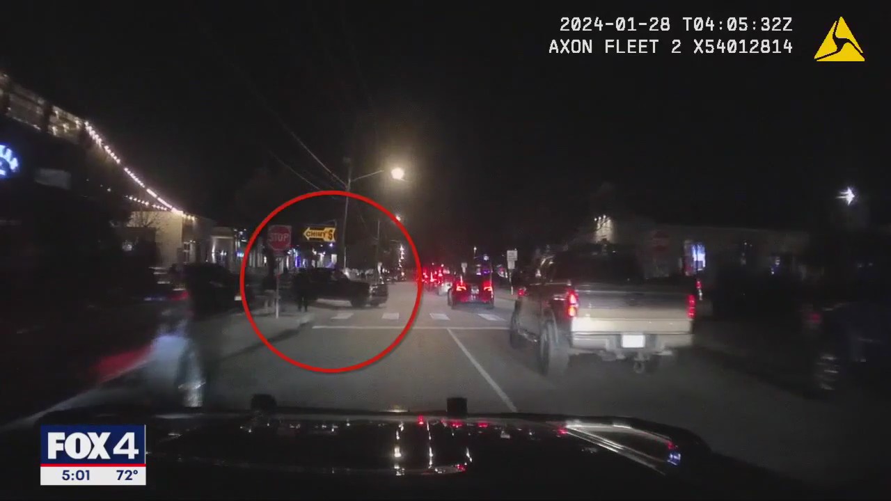 FWPD chase video shows suspected drunken driver