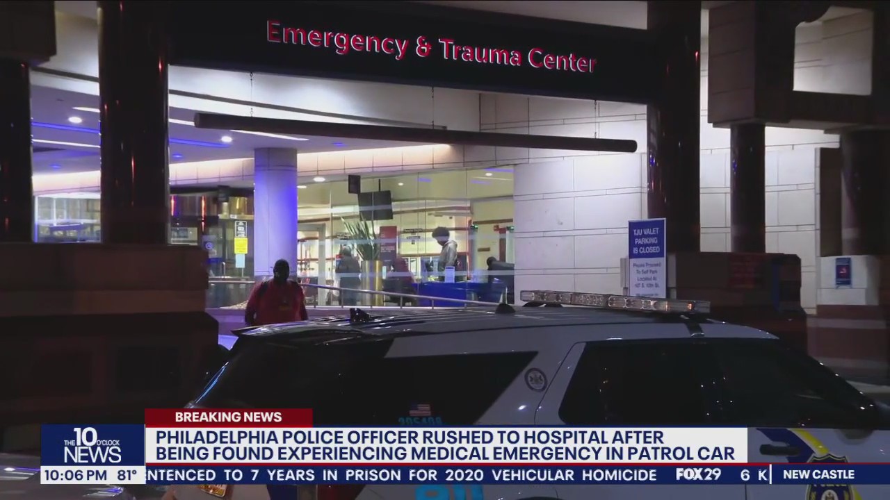 Source: Officer found suffering from medical emergency inside police vehicle