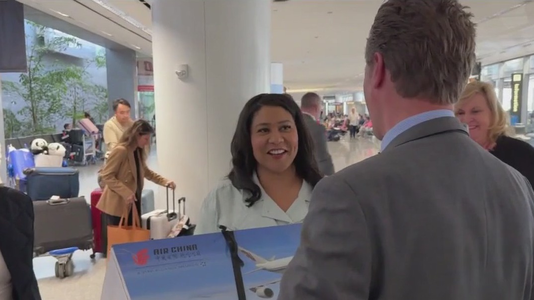 SF Mayor London Breed returns from China