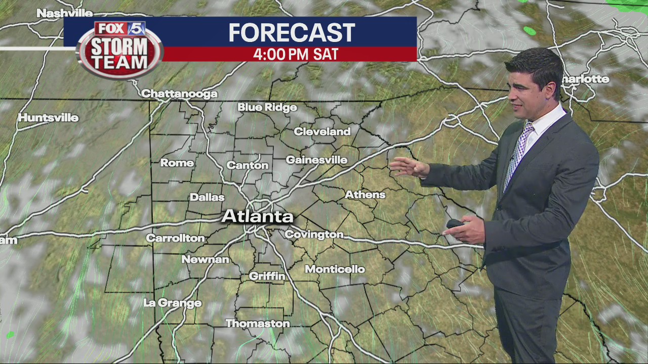 Saturday morning forecast