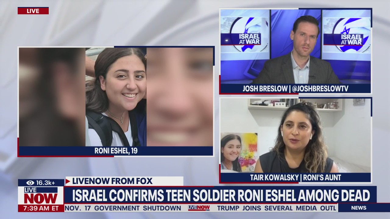 Israeli soldier Roni Eshel confirmed dead by IDF