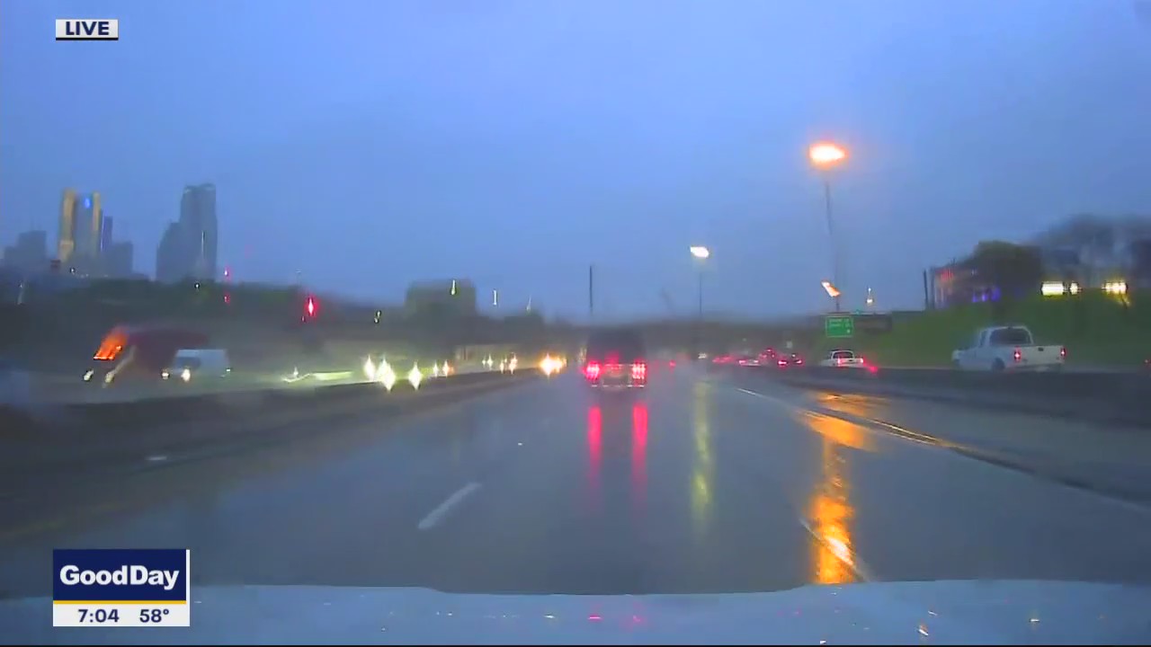 Storms bring a wet and soggy Friday morning commute