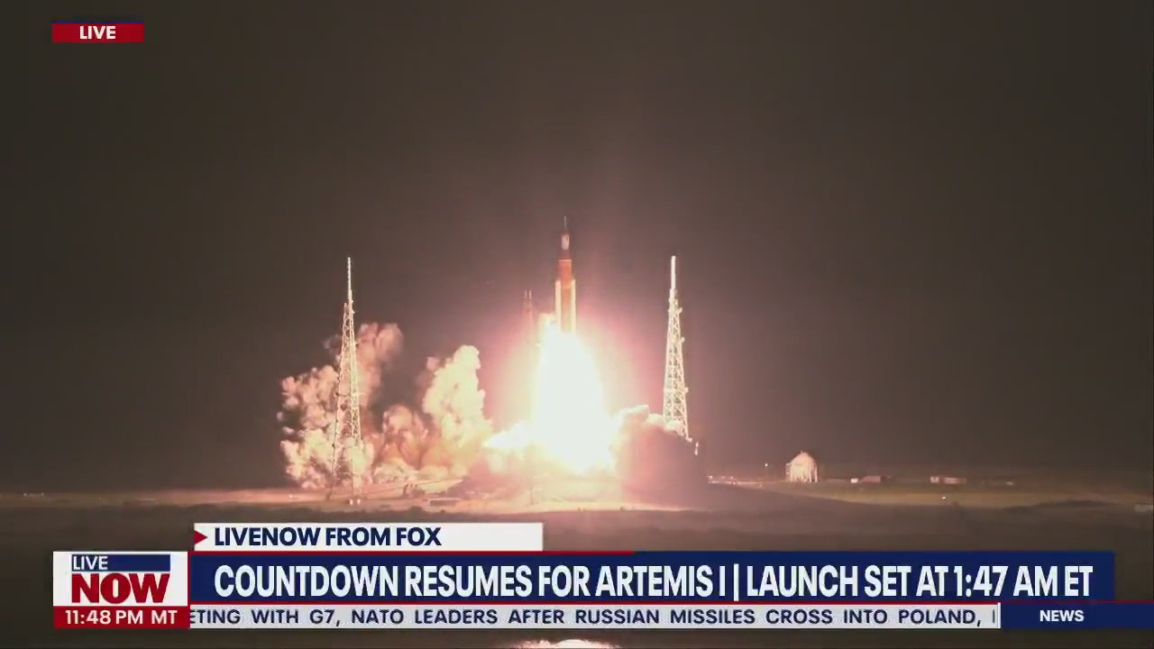NASA Artemis 1 launch: Back to the moon & beyond