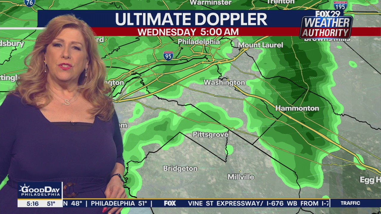 Weather Authority: Wednesday, 5 a.m. update