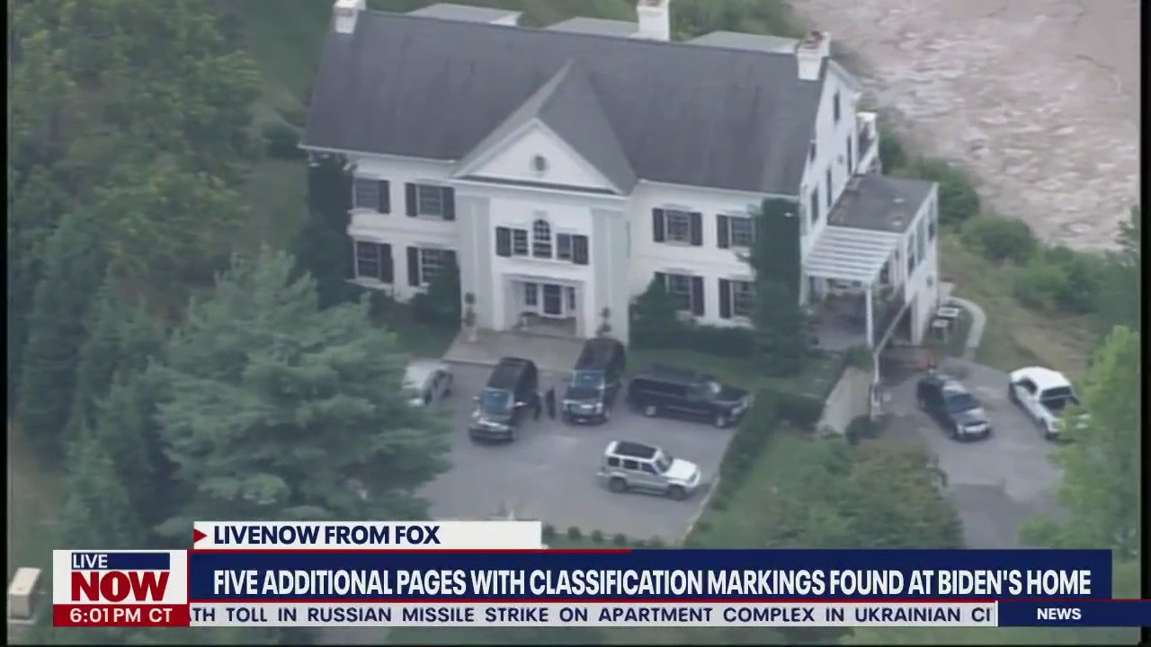 More classified documents found at Biden's Delaware home, White House says | LiveNOW from FOX