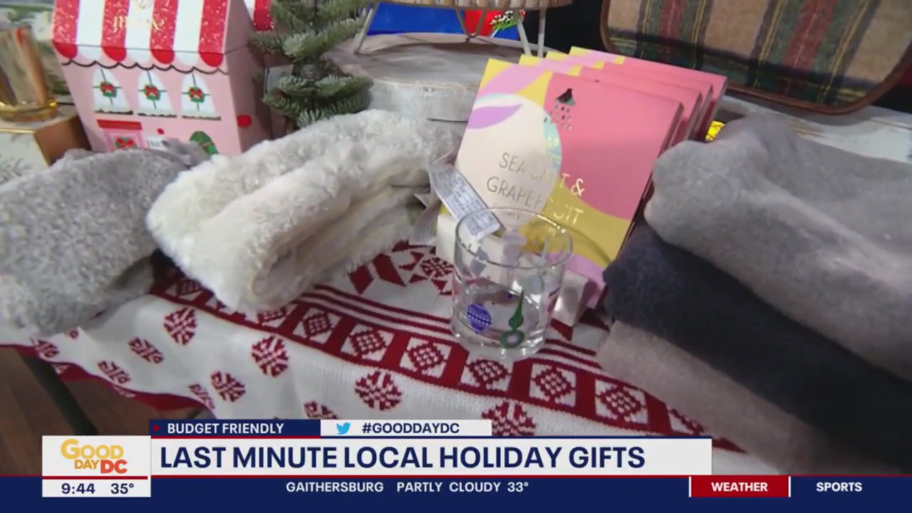 Last minute local holiday gifts