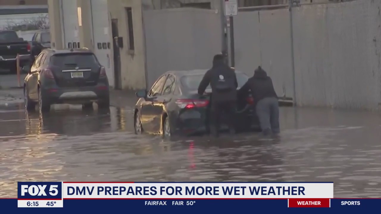 More rain expected for DMV Friday; weather preparations underway
