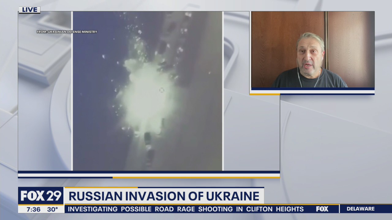 Retired Navy Captain details experience in Ukraine when Russia invaded