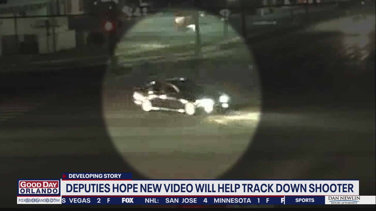 Orange County deputies hope new video helps track down suspected shooter