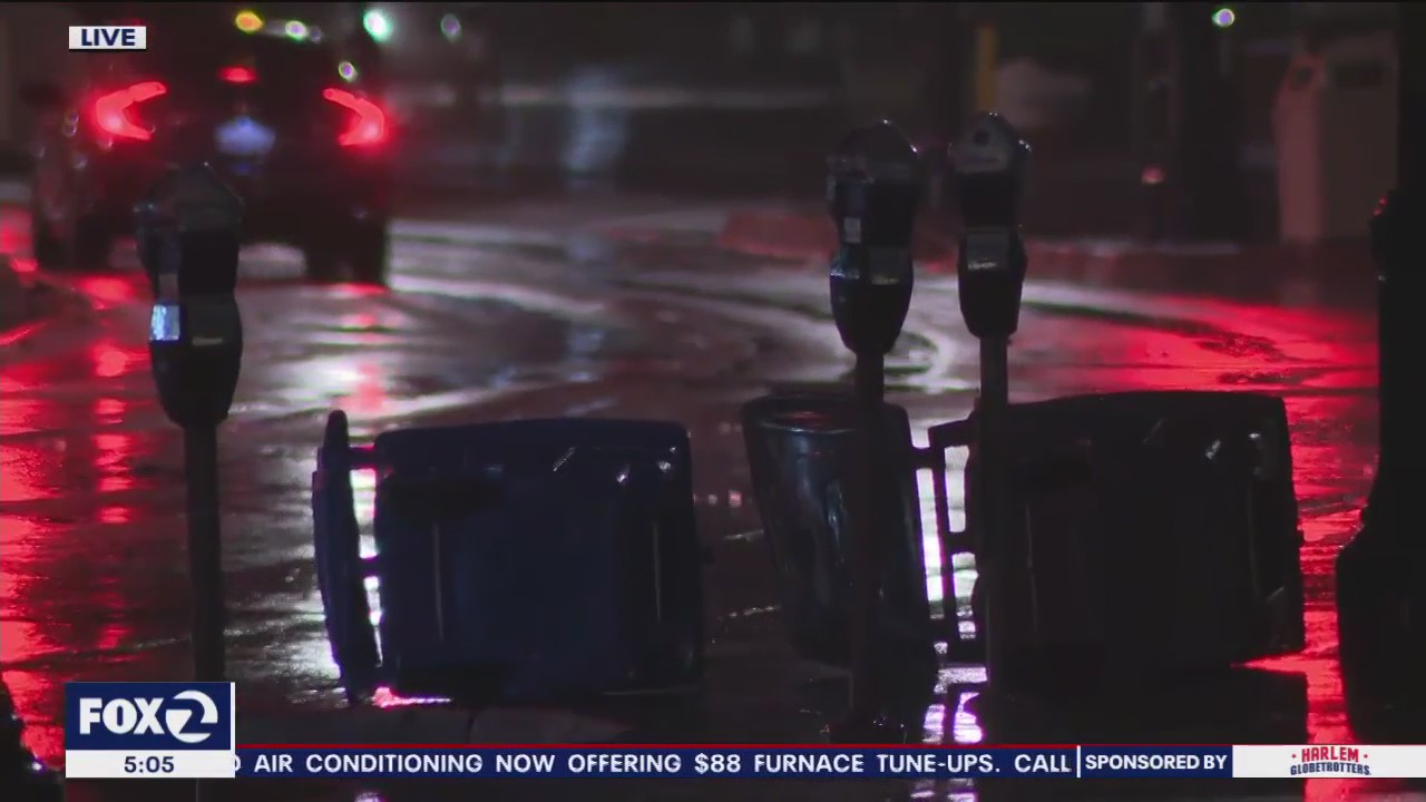 Rainy along The Embarcadero