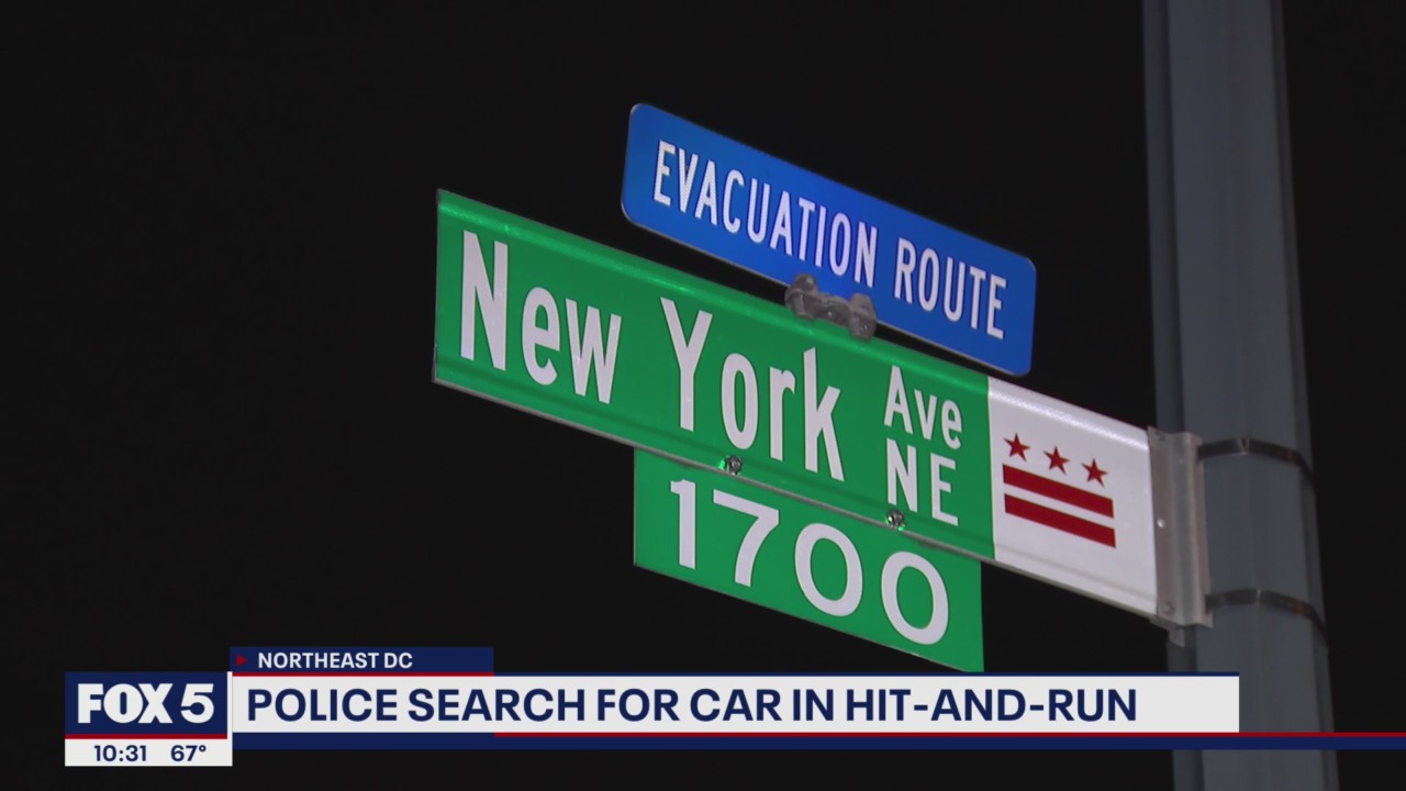 Police search for lime green Challenger in Northeast hit-and-run