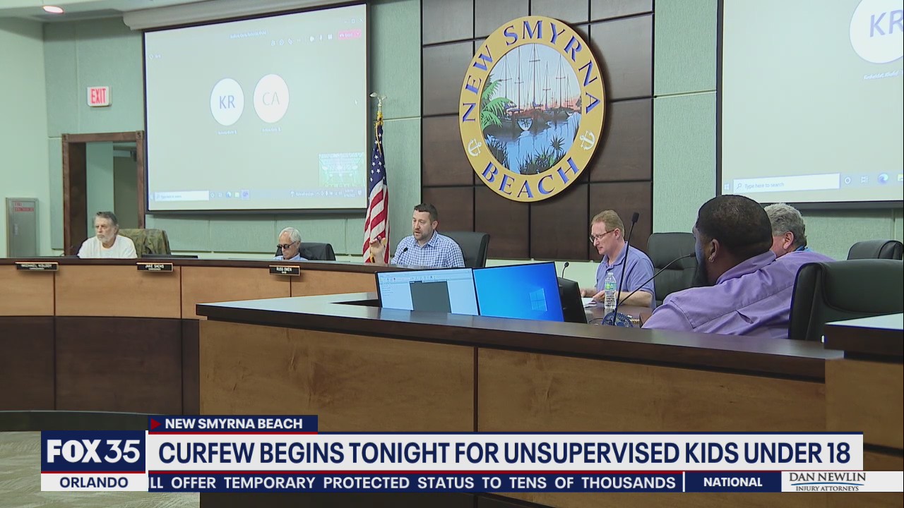Curfew enacted for unsupervised kids in New Smyrna Beach